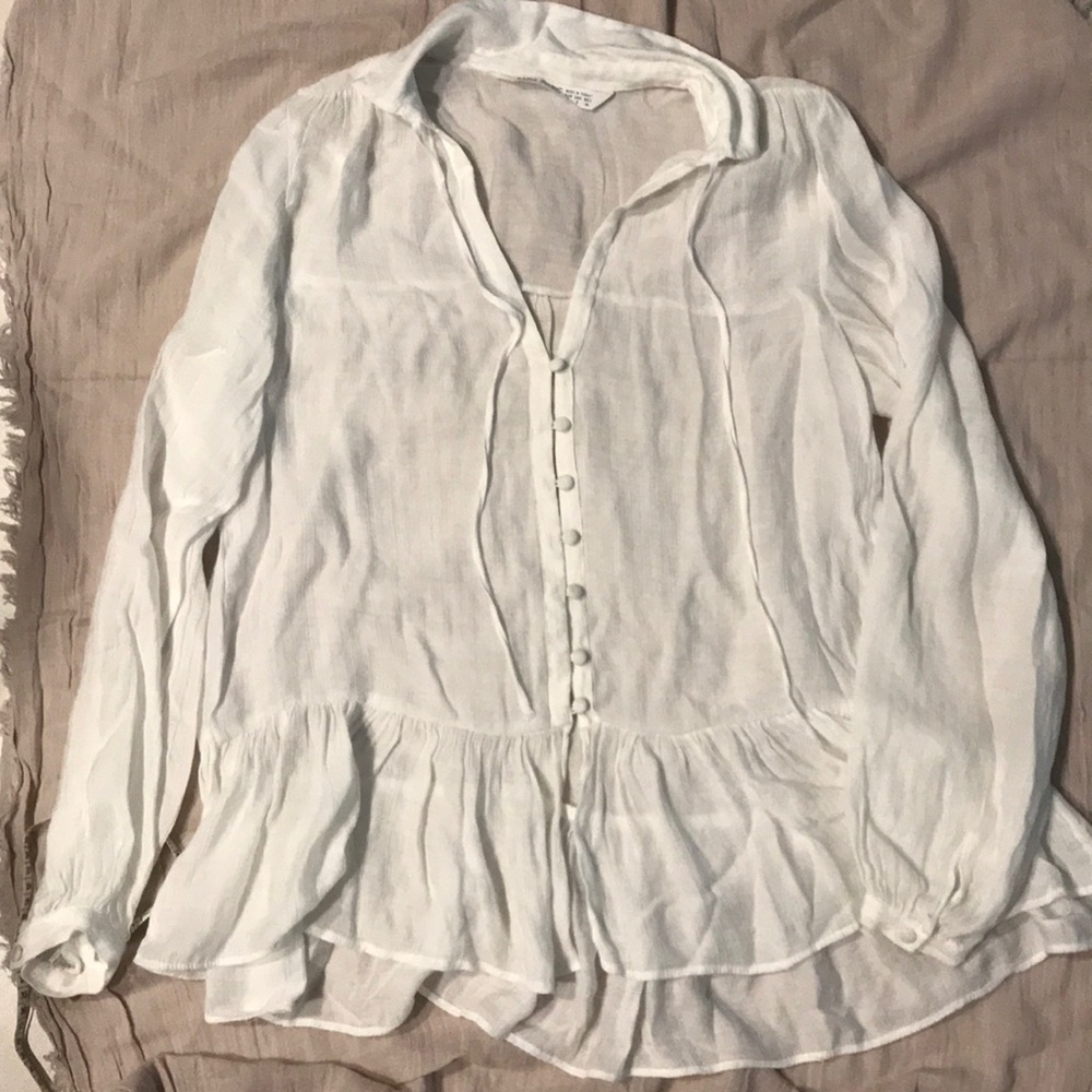 Flowy blouse - Zara - S